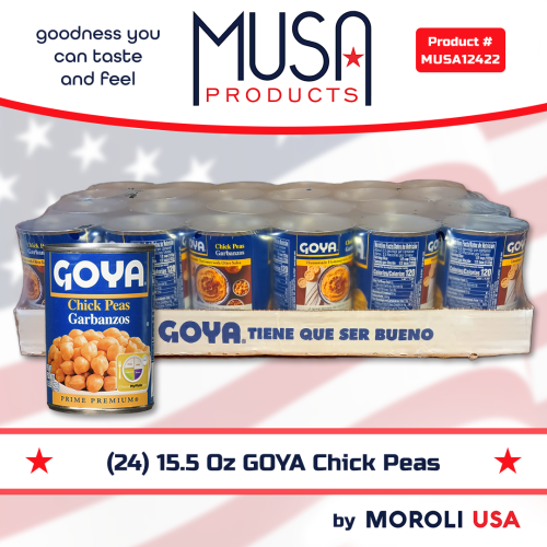24/15.5 OZ Goya CHICK PEAS
