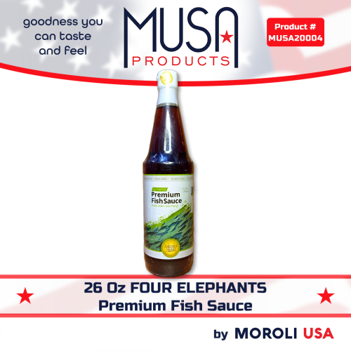 26.36 OZ Four Elephants PREMIUM FISH SAUCE