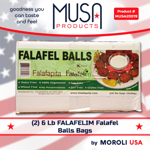 2/6 LB Falafelim FALAFEL BALLS BAGS
