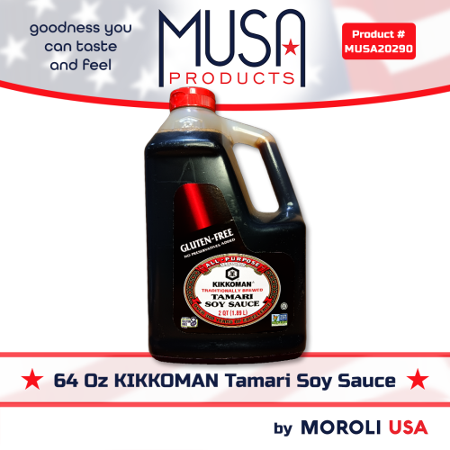 64 OZ  Kikkoman TAMARI SOY SAUCE