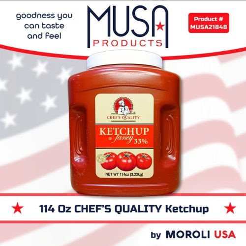 114 OZ Chef's Quality KETCHUP